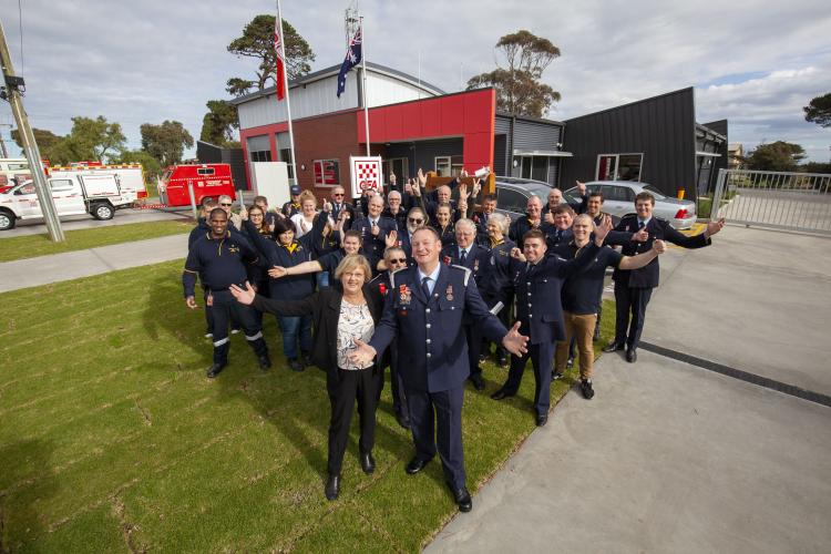 Portarlington celebrates the official opening of its new station CFA