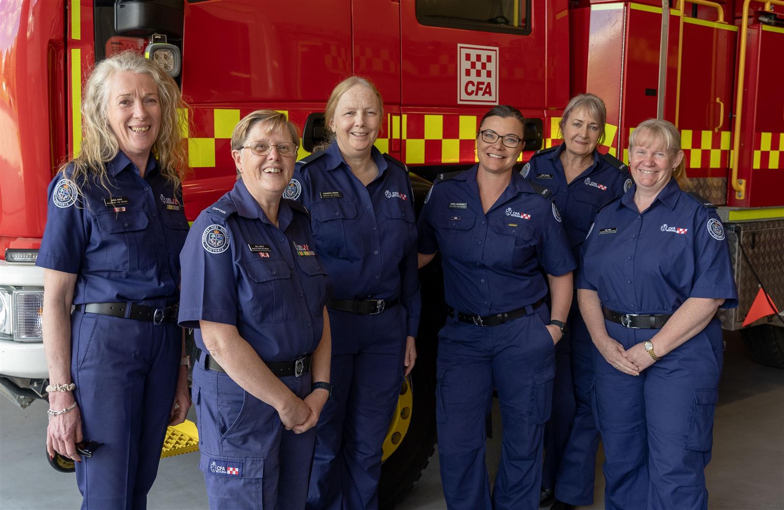 From L-R: Linda Krive, Gill Metz, Elizabeth Gibson, Sheryl Batrouney, Julie Hough, Jan Hull