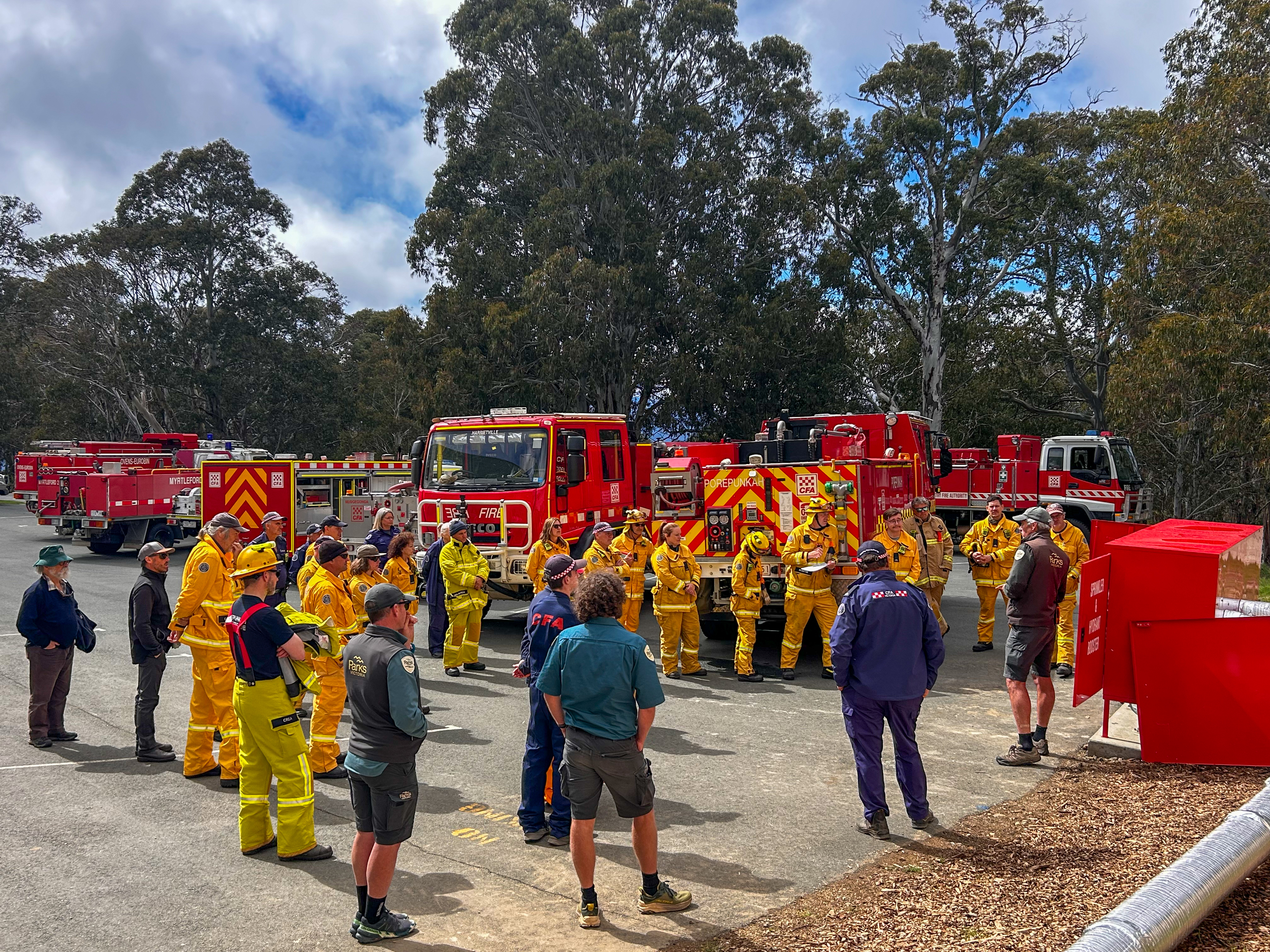 Inspection of new Fire Suppression System