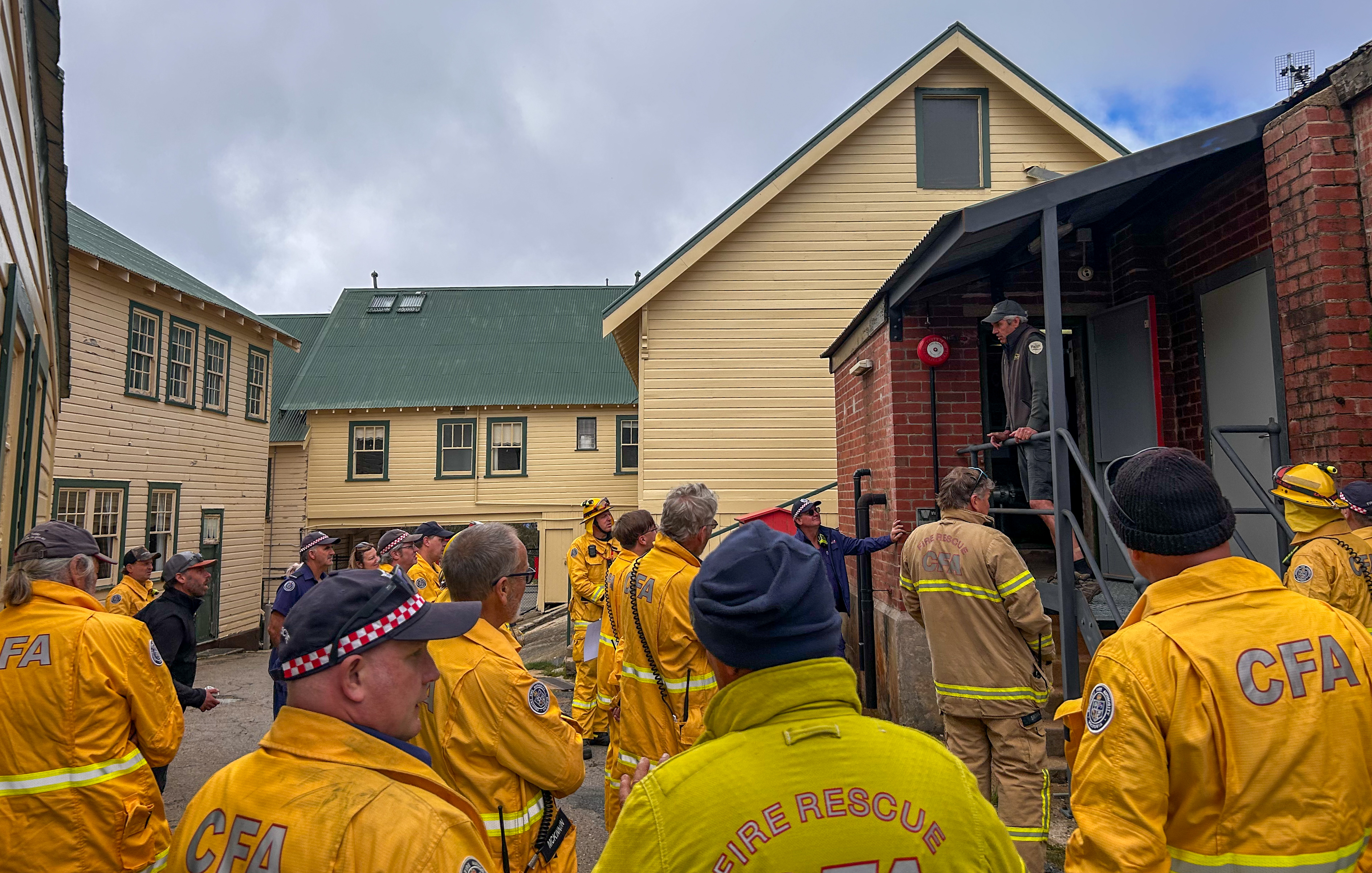 Inspection of new Fire Suppression System