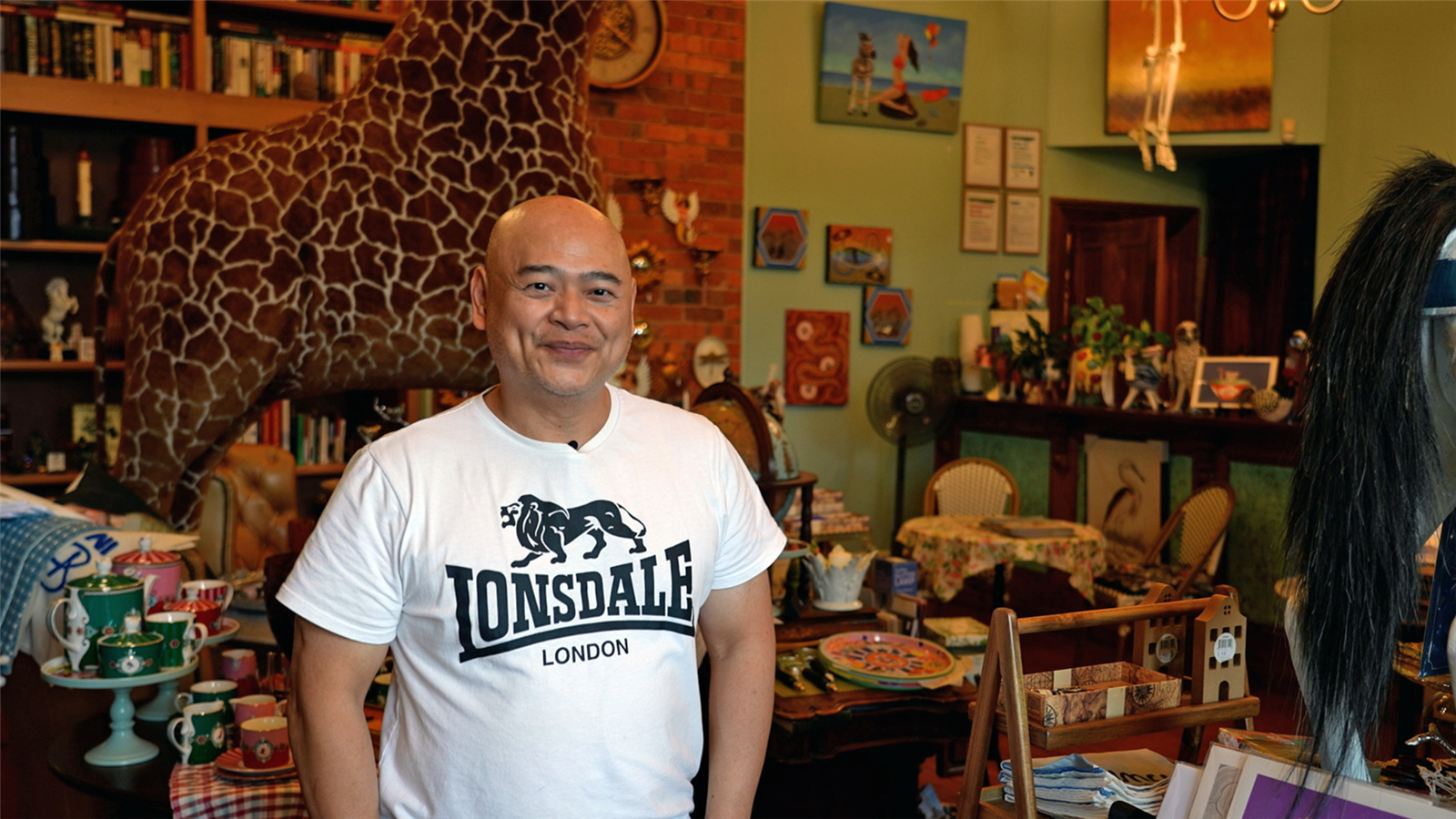 Dimboola resident Chan Uoy