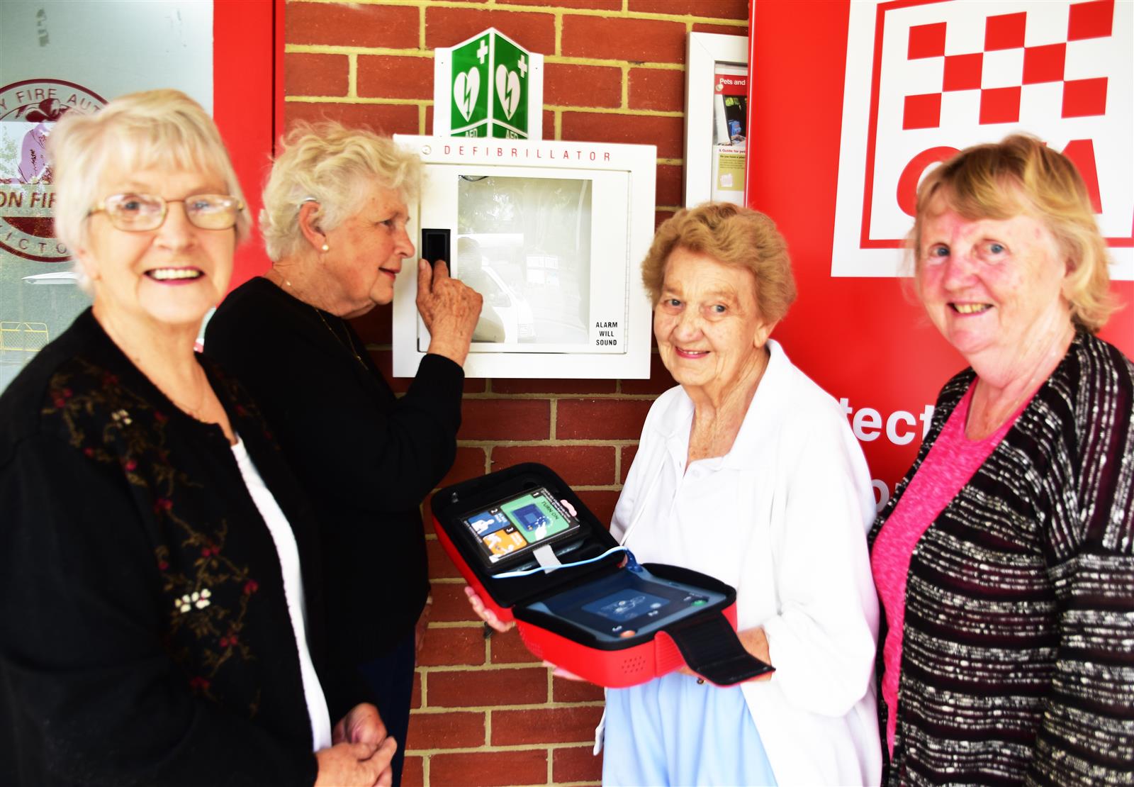 Another lifesaving defib for Kyneton | CFA News & Media