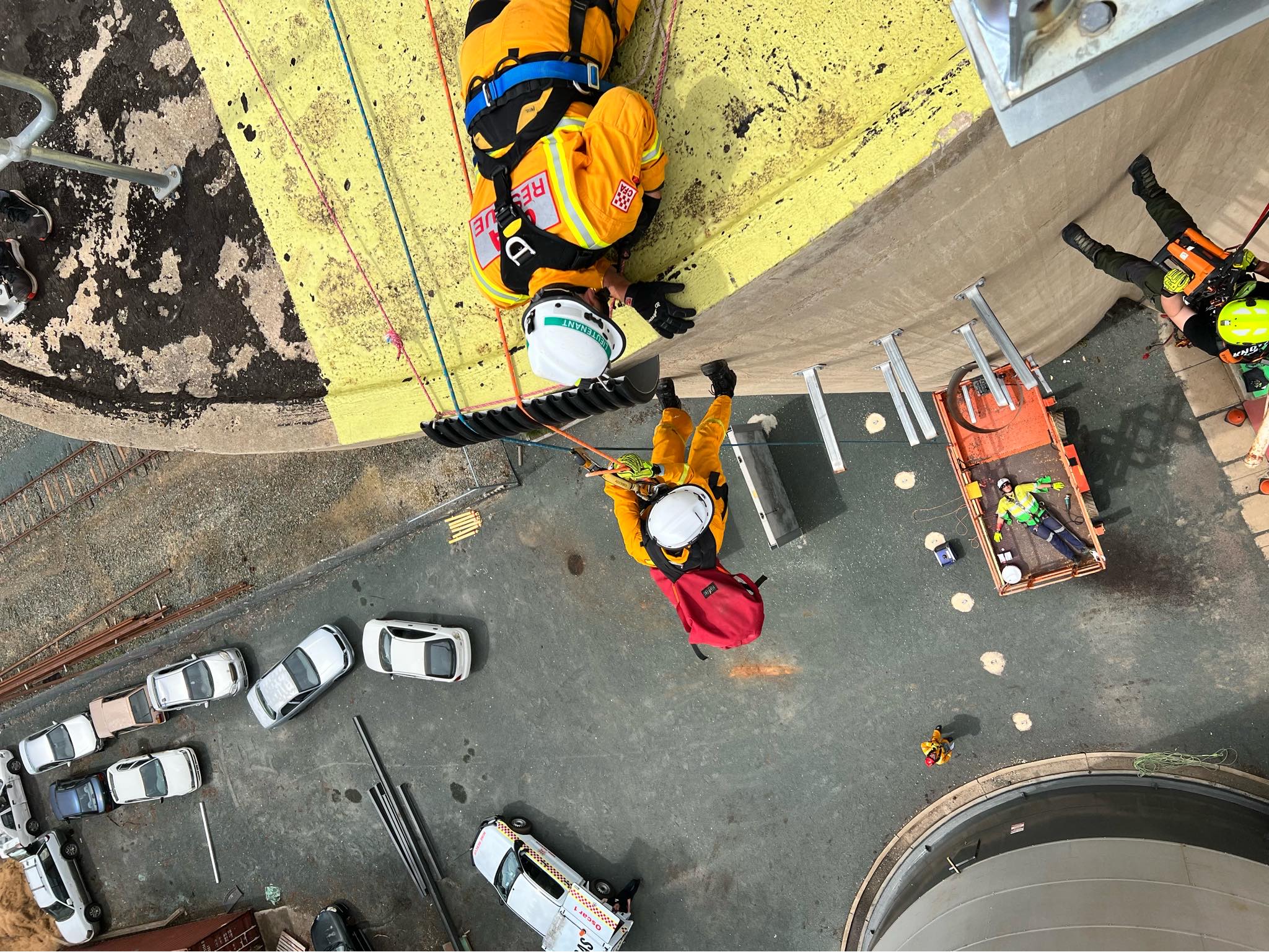 Image of silo rescue challenge