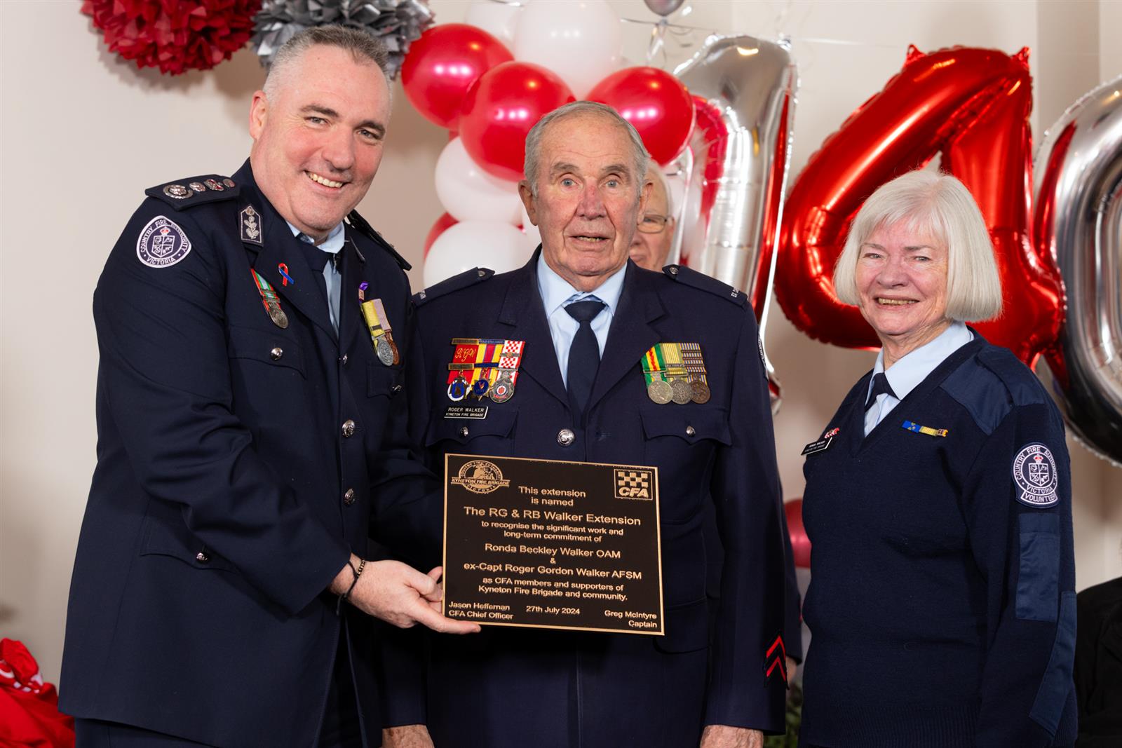 Kyneton brigade members celebrate their rich history | CFA News & Media