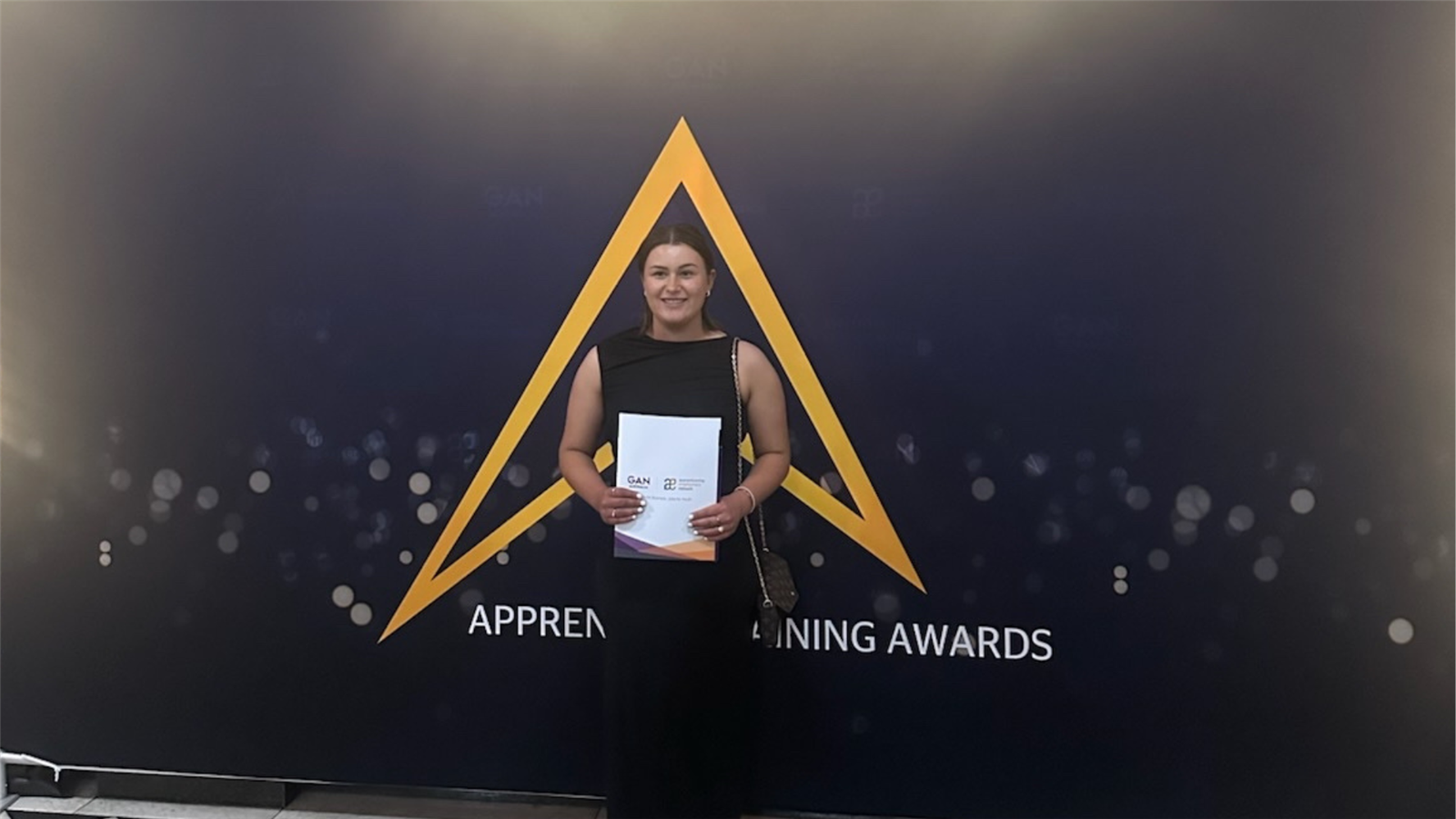 Maddison Colville was one of five finalists in the Apprenticeship Employment Network, Overcoming Adversity Award.
