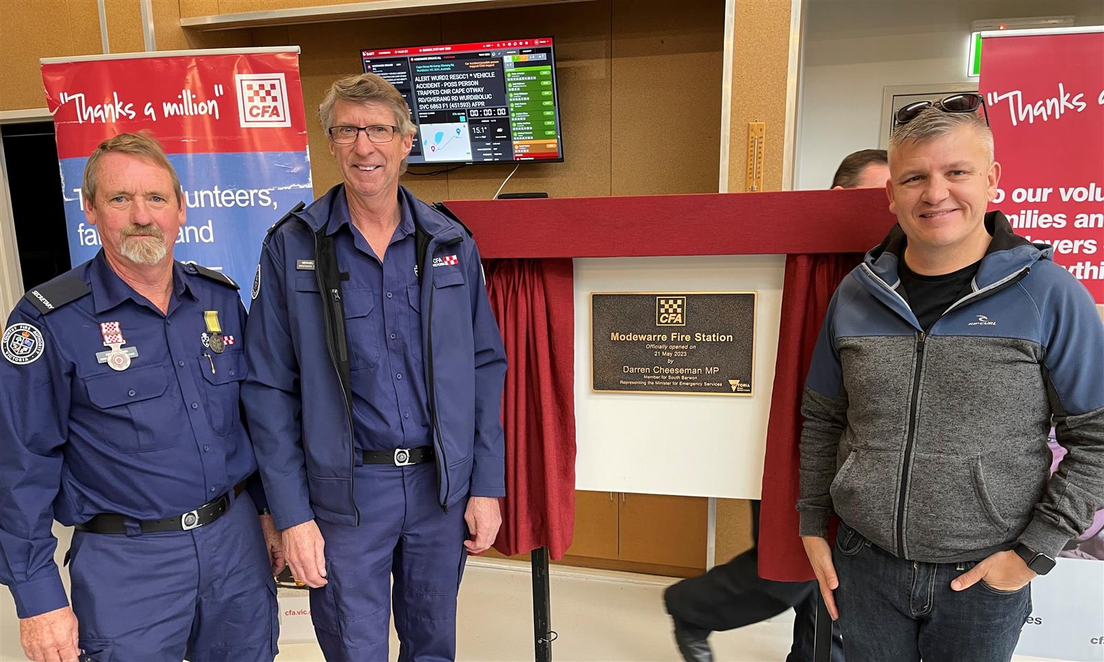 Modewarre celebrates new station | CFA News & Media