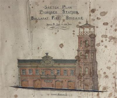 Proposed Station for Ballarat Fire Brigade