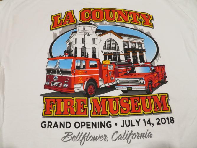 LA County Fire Museum Commemorative Shirt