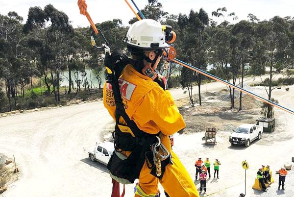 Rescue team ropes in win at mine challenge 