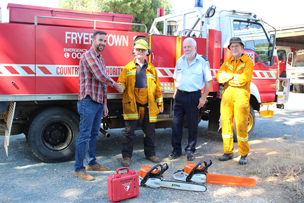 Brigades thank Mount Alexander Shire for new equipment
